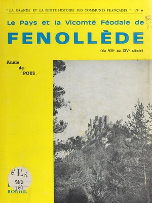 cover image of Le pays et la vicomté féodale de Fenollède